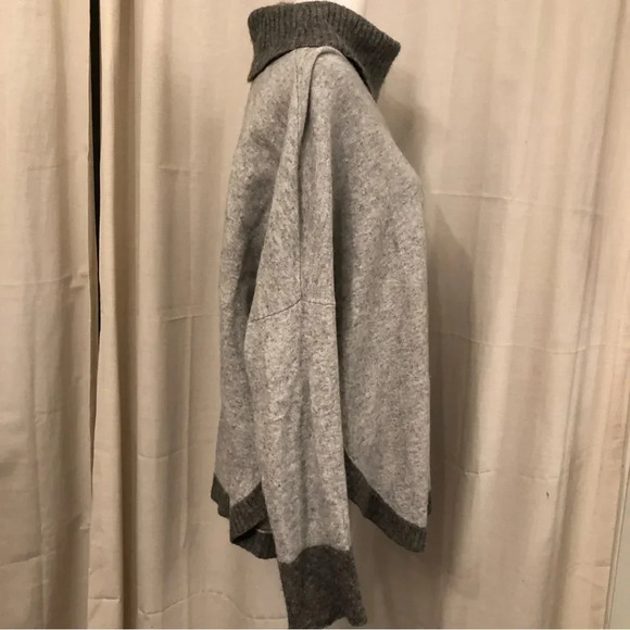 Funsport Cashmere Blend Turtleneck Sweater Grey XL - Picture 5 of 8